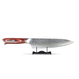 Shinrai Knives - Mahogany Chef's Knife 20 cm Mahoniehout Rood Series - Koksmes Shinrai Japan 20 cm