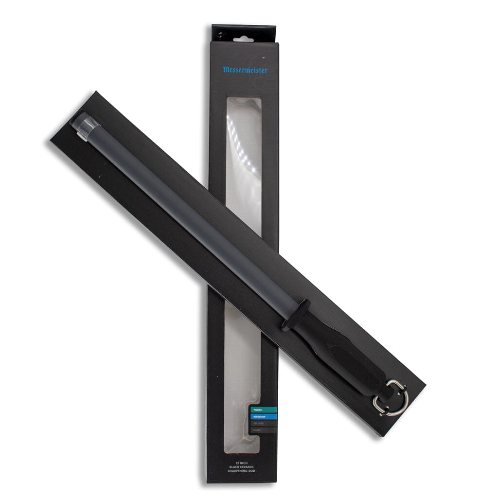 Messermeister - 2200 grit keramische slijpstaaf zwart Messermeister