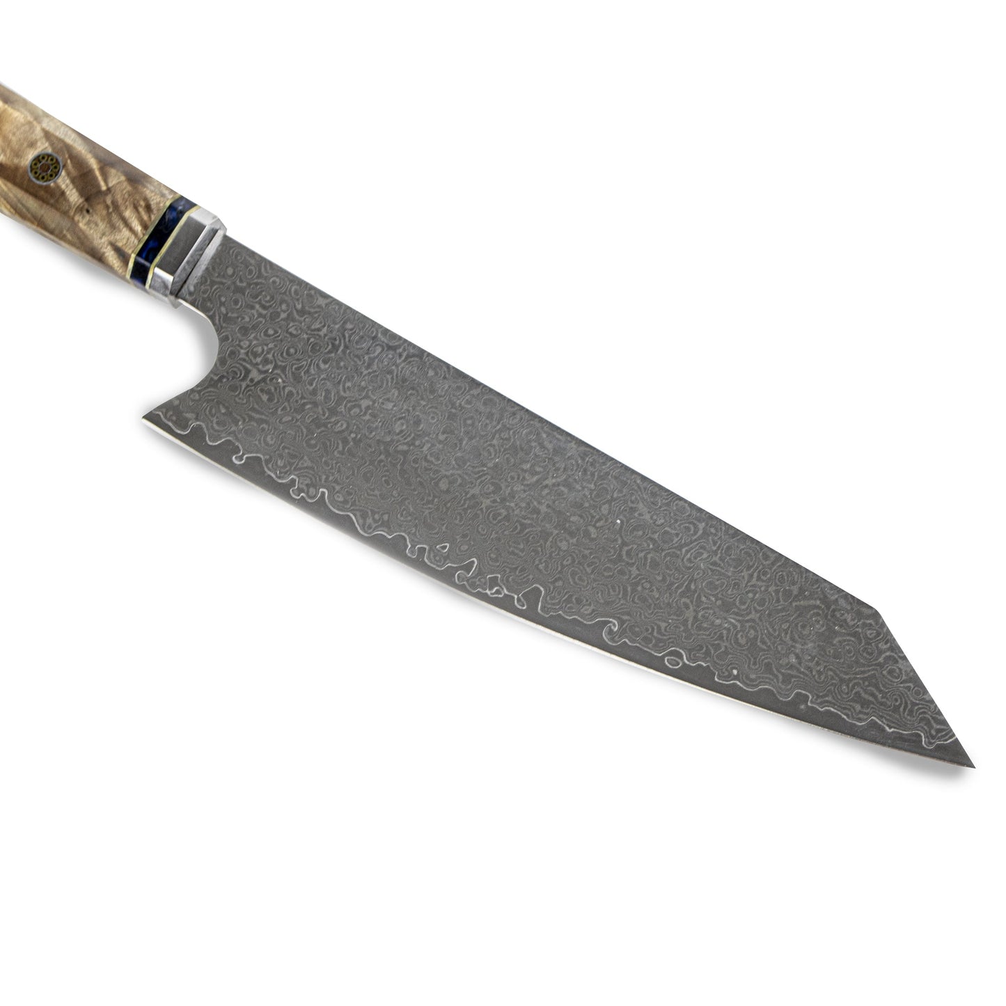Sapphire Octagon Damascus Kiritsuke 23 cm - Special Edition Keukenmessen Shinrai Japan