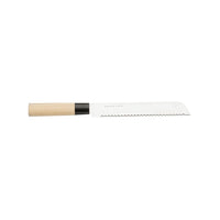 Satake - Japanse broodmes Magnolia Wood 24 cm Keukenmessen KookGigant