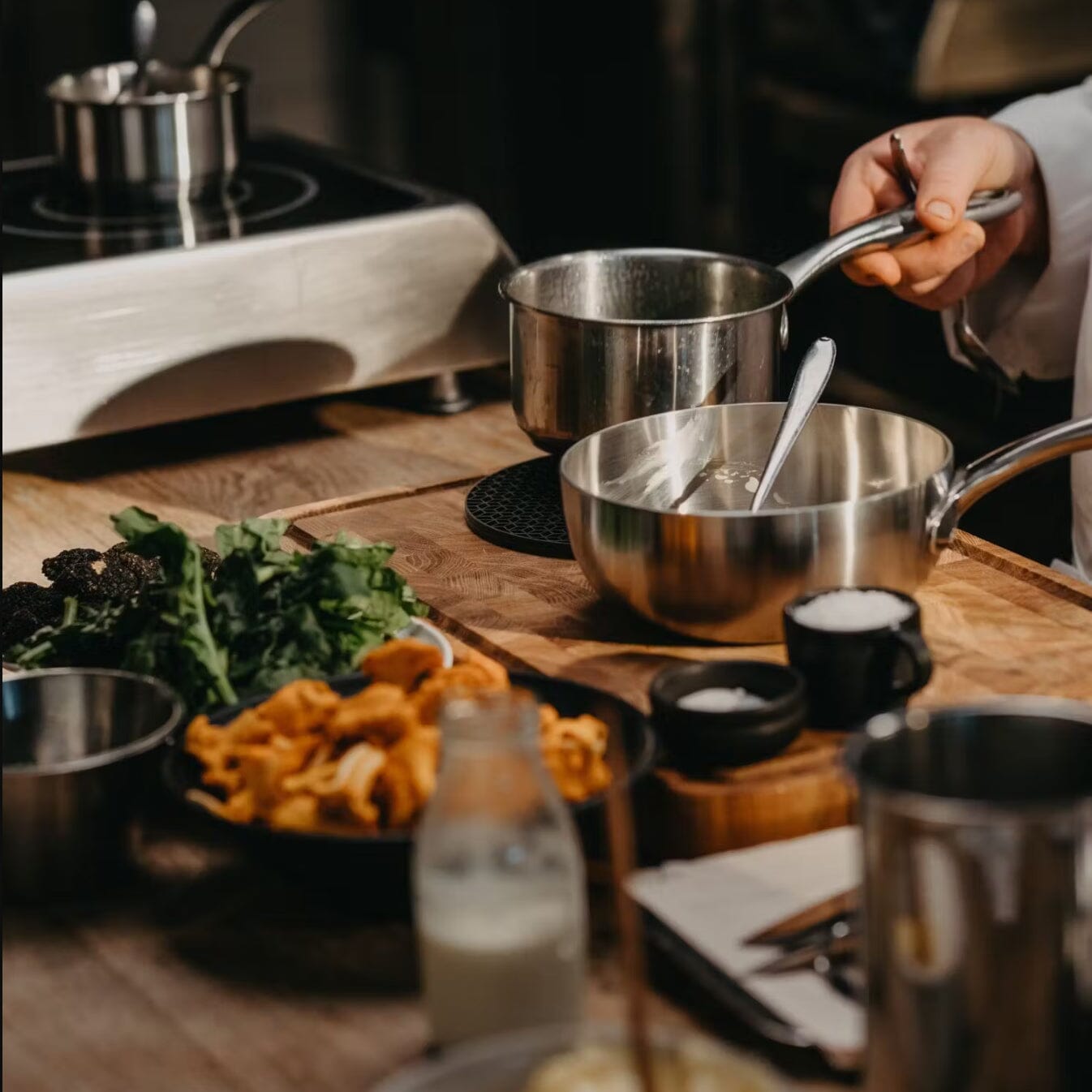 Satake - Snijplank Eiken Gestoken met goot - 30x20x3 cm Snijplanken Satake