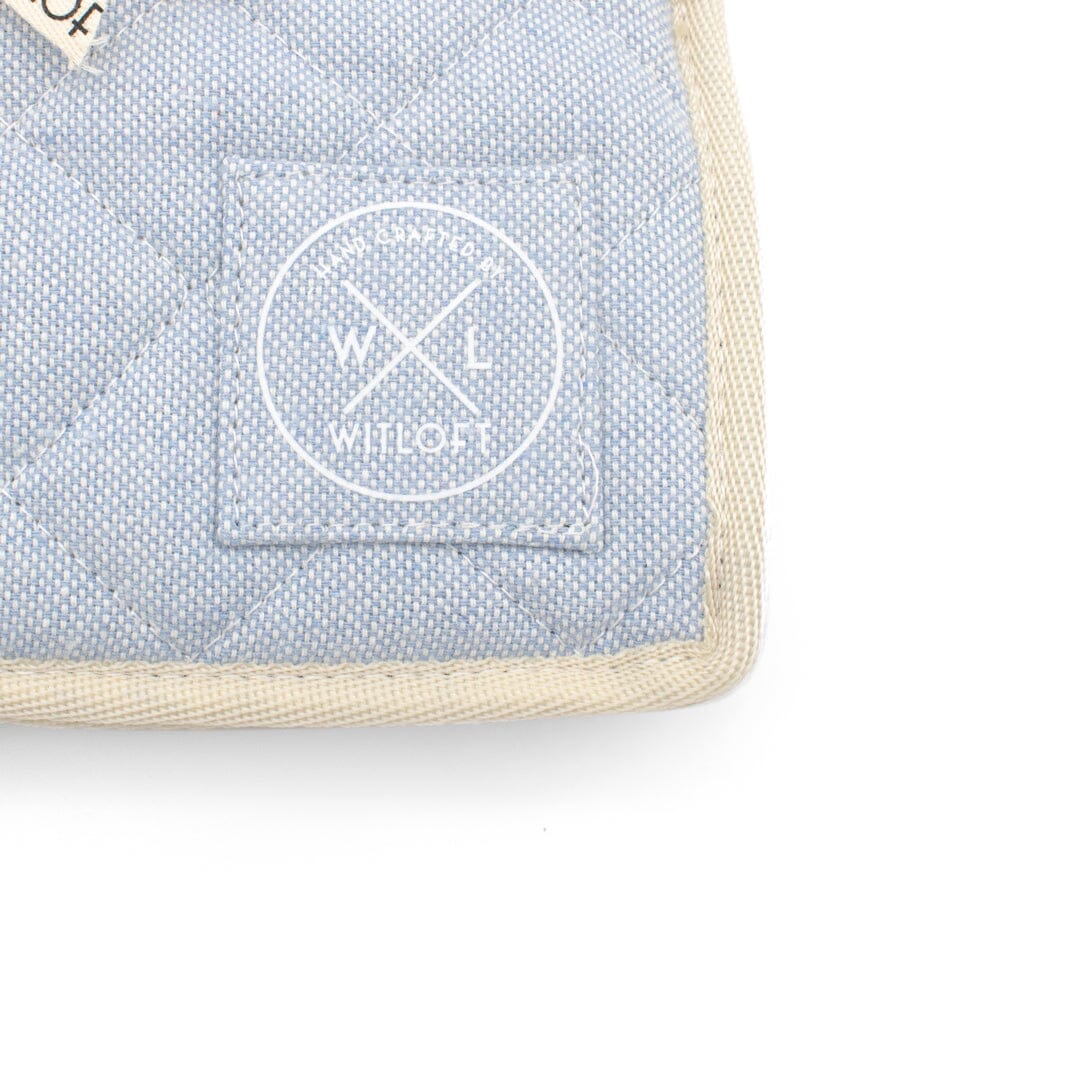 Witloft - Gerecycled Katoen Pannenlappen (2 st.) - Hemelblauw Pannenlappen Witloft