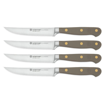 Wusthof - Classic Steak Knife Set 4-piece Velvet Oyster