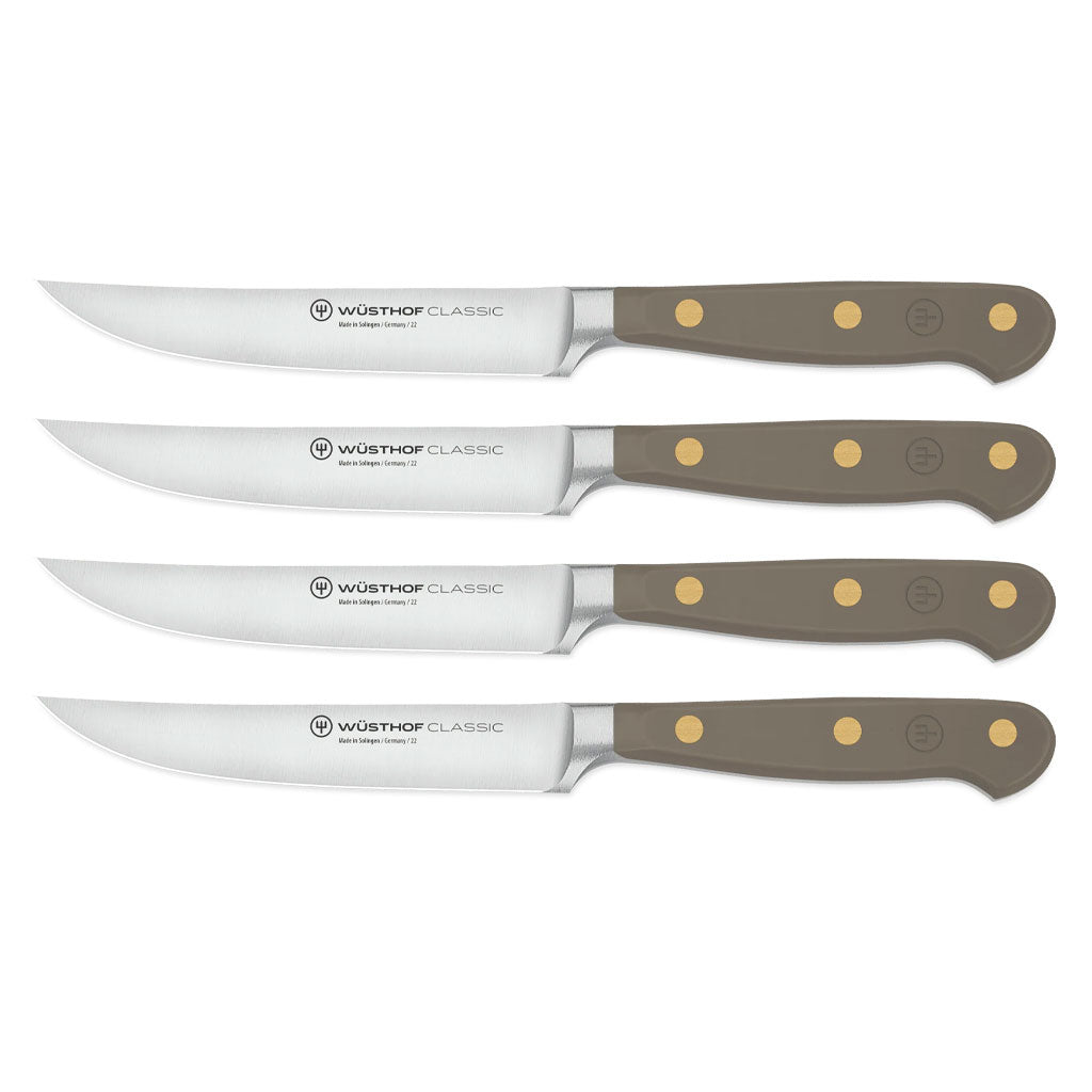 Wusthof - Classic Steak Knife Set 4-piece Velvet Oyster