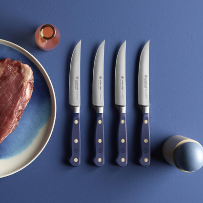 Wusthof - Classic Steak Knife Set 4-piece Wild Blueberry