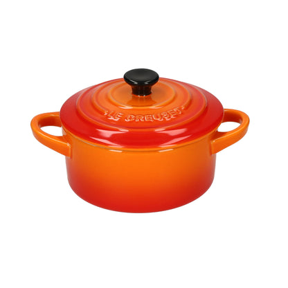 LeCreuset - Mini-Rôti-/ Faitout Orange-rouge 10cm 0.2l