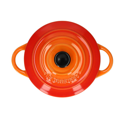 Le Creuset - Mini Roasting/ Stew Pan Orange-Red 10cm 0.2l