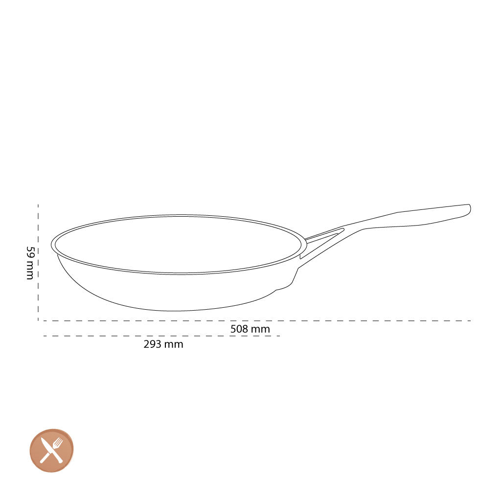 Demeyere - Multiline 7 Frying pan 28 cm