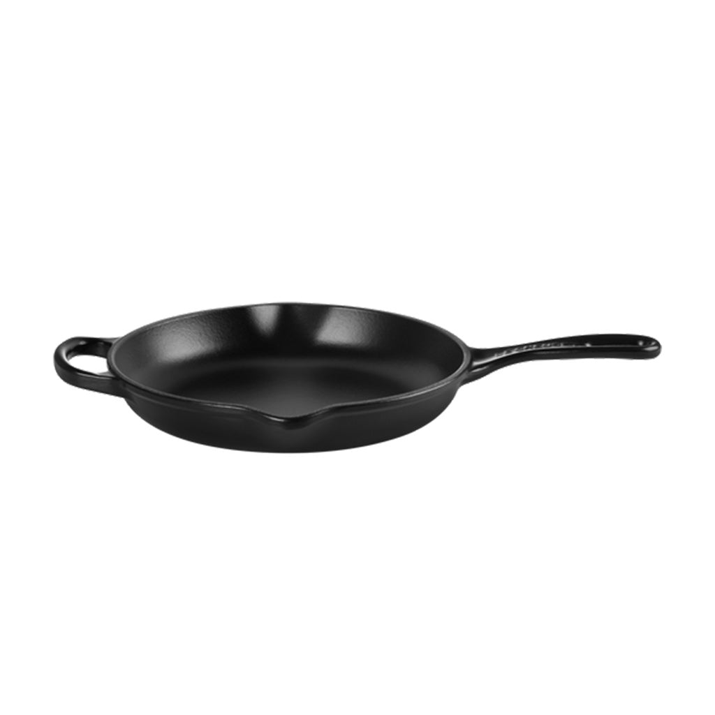 LeCreuset - Poêle Signature ronde Noir Mat 20cm