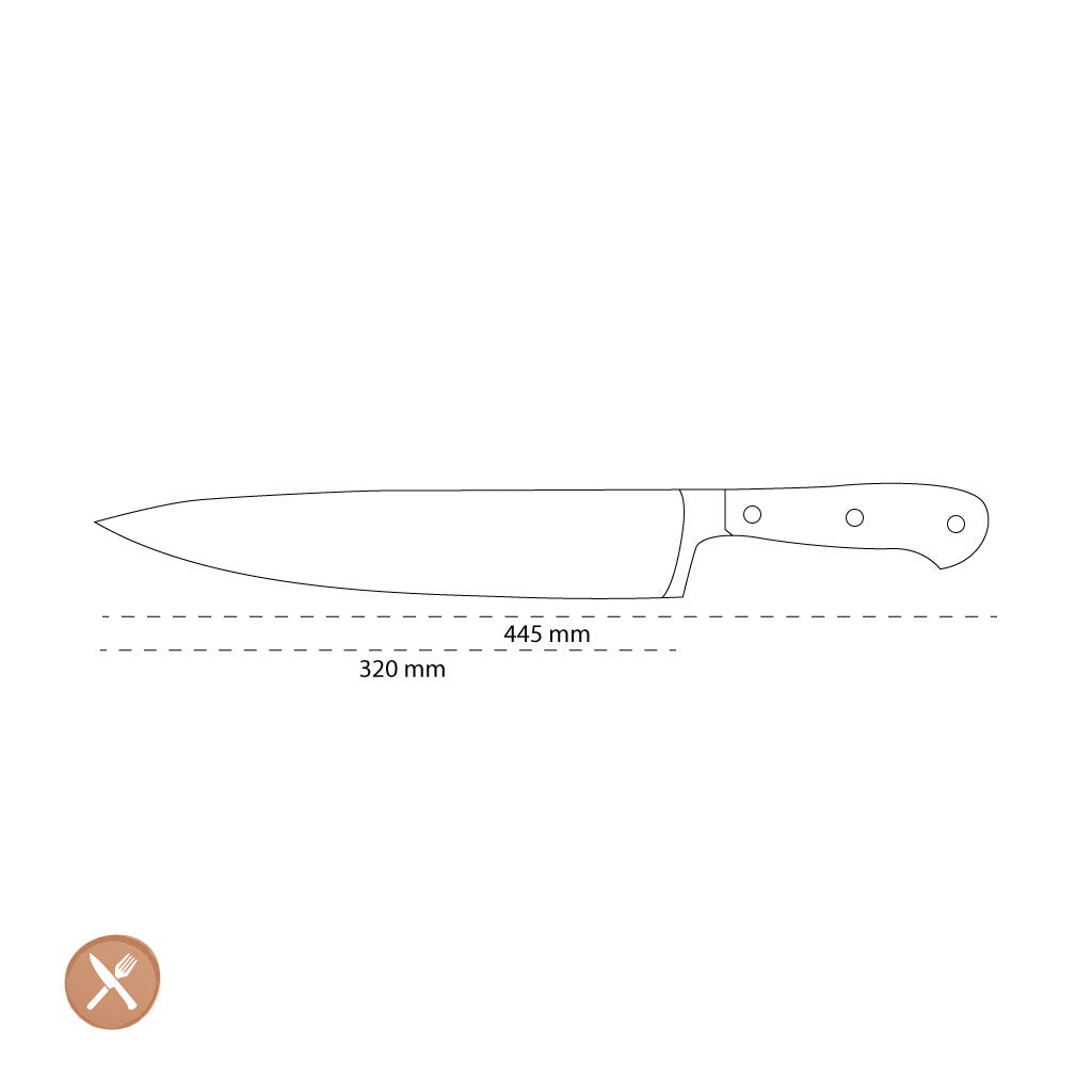 Wusthof - Couteau de chef classique 32 cm