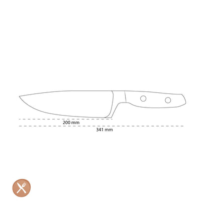 Wusthof - Amici Chef's Knife 20 cm