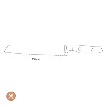 Wusthof - Amici Bread Knife 23 cm