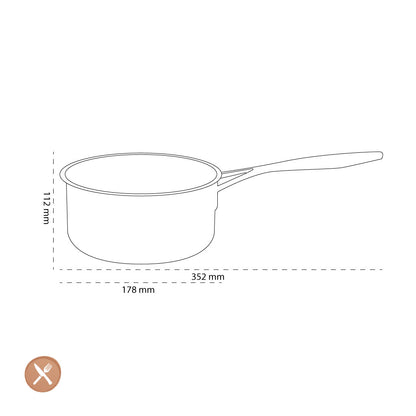 Demeyere - Industry 5 Saucepan without lid 16 cm