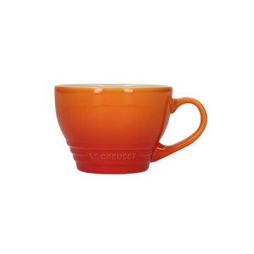 Le Creuset - Large Cappuccino Mug Orange Red 0.4l