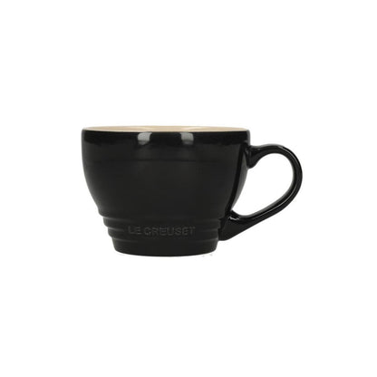 Le Creuset - Large Cappuccino Mug Ebony Black 0.4l