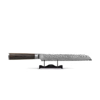 Shinrai Knives - Ensemble de 7 couteaux en damas martelé BR