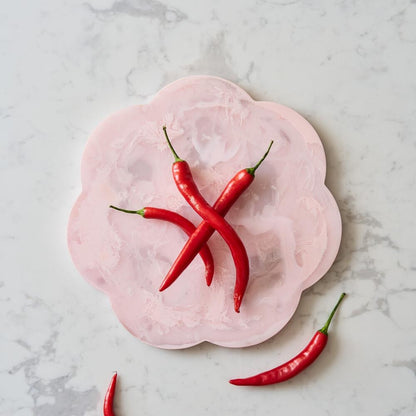 Addison Ross - Serving Board - Scallop Pink