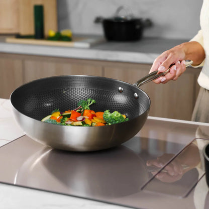 Cook & Pan - Poêle Wok Miel 30 cm