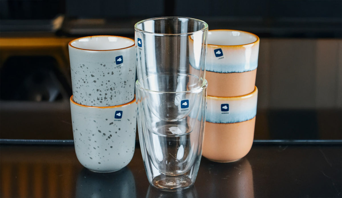 Cappuccino cups