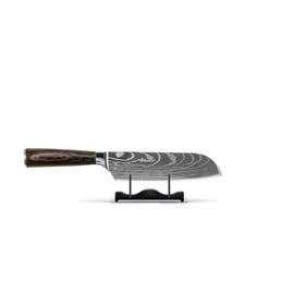 Shinrai Knives - Damascus Print Santoku knife 13 cm