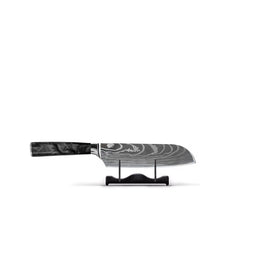 Shinrai Knives - Damascus Print Onyx Santoku knife 13 cm