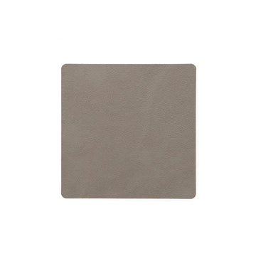 Lind DNA - Glass Coaster Square Nupo Light Grey