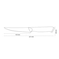 Shinrai Knives - Eclipse Series Damascus Steak Knife 13 cm