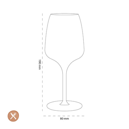 Leonardo - CESTI White Wine Glasses 360ml - Pack of 6