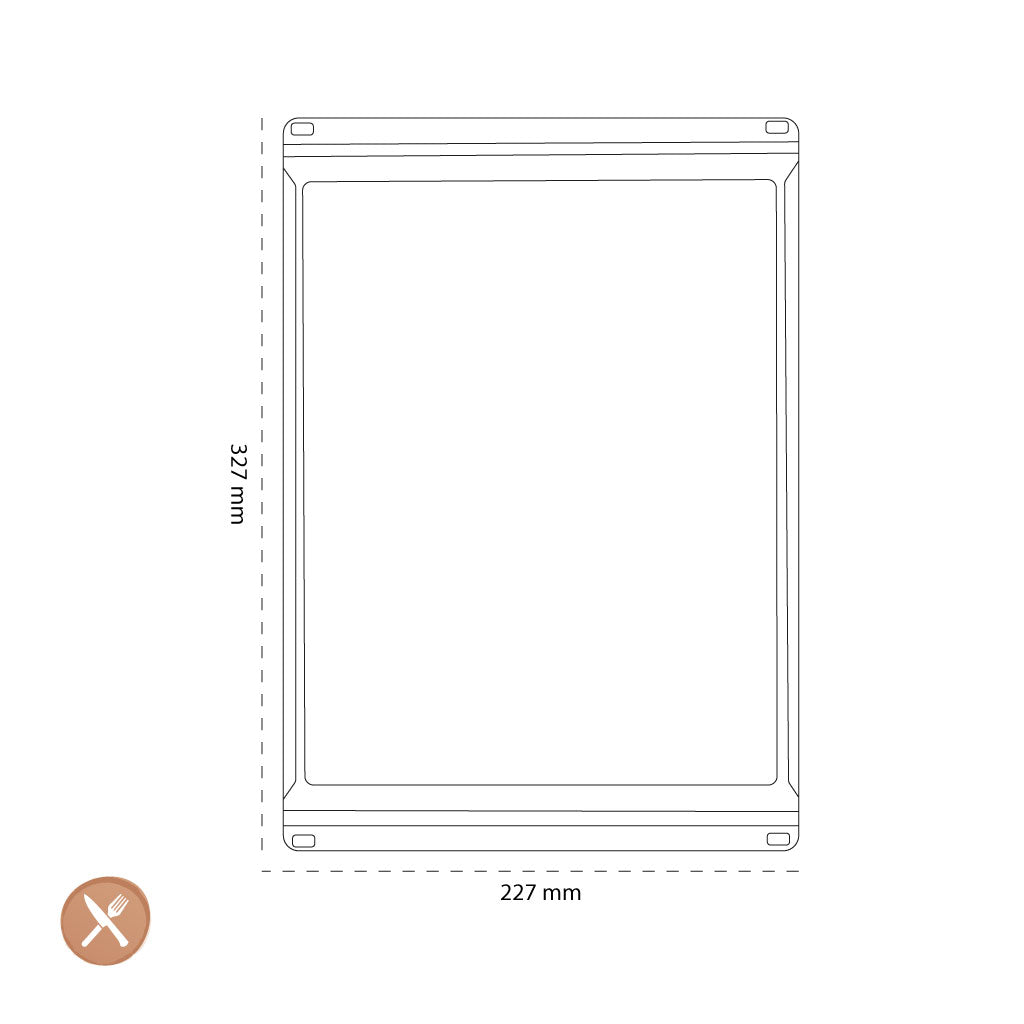 OXO - Cutting board set of 3 - 22.7 x 32.7 cm