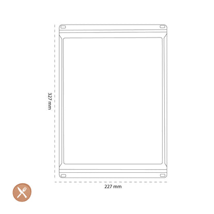 OXO - Cutting board set of 3 - 22.7 x 32.7 cm