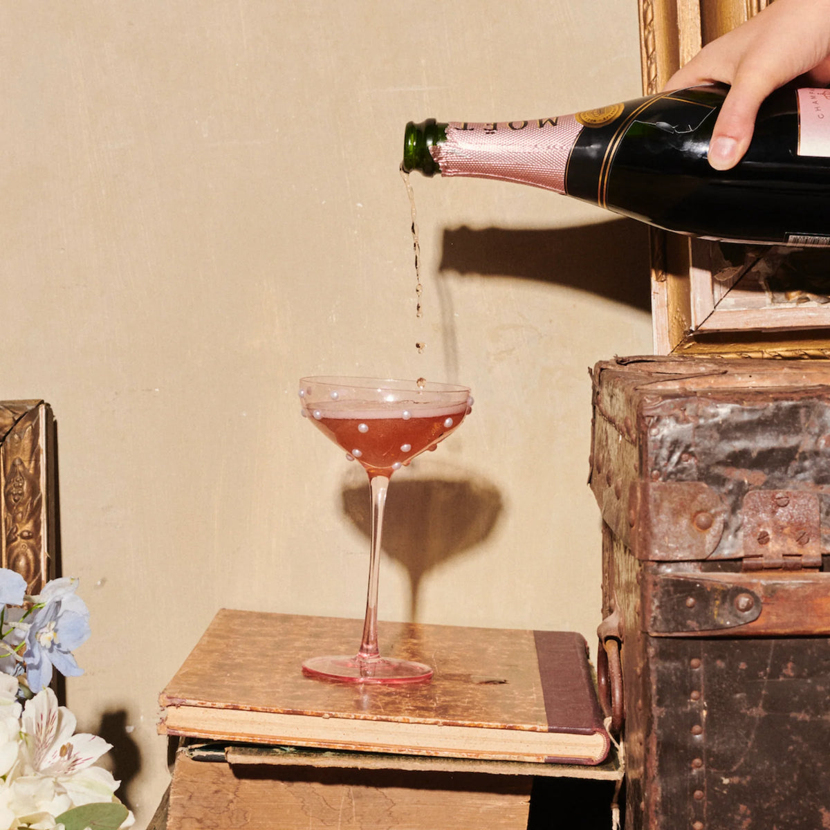 Champagne glasses