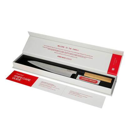 Shinrai Knives - Takumi Kaza Damascus Chef's Knife 20 cm