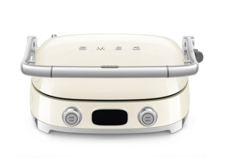 Smeg - Multifunctionele Grill  | Crème | Jaren 50 | Contactgrill