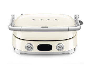 Smeg - Multifunctionele Grill  | Crème | Jaren 50 | Contactgrill