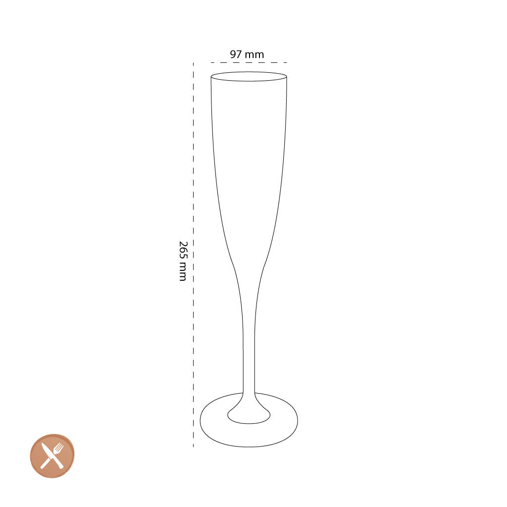 Villeroy & Boch - Maxima - Champagne flute, Set 4