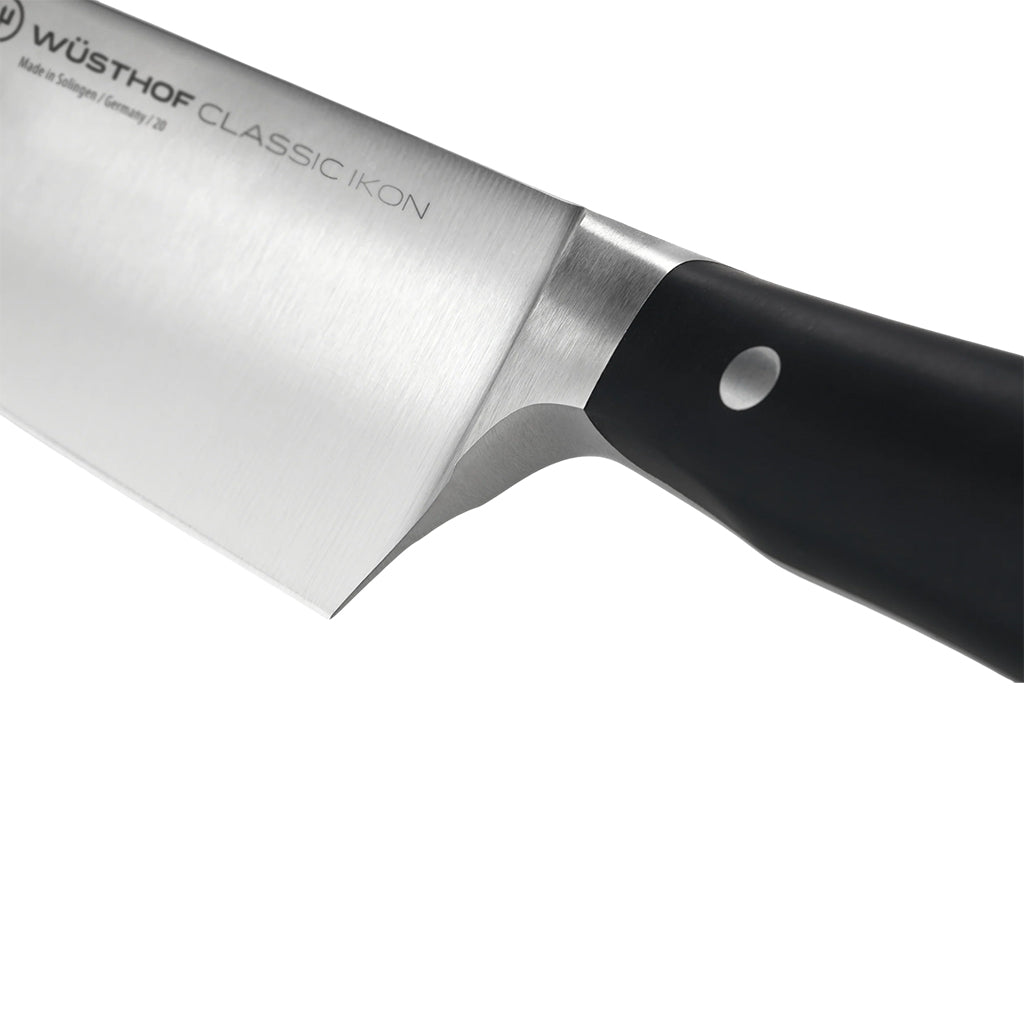 Wusthof - Classic Ikon Chef's Knife 20cm + Free brown knife block