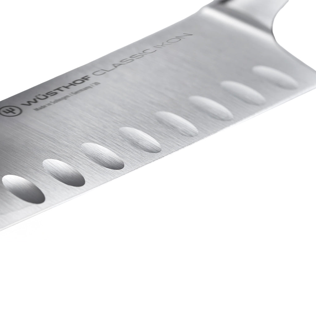 Wüsthof - Ikon Santoku classique avec fossettes 17 cm