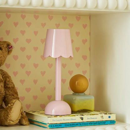 Addison Ross - Scallop Tafellamp LED - Pink - 28 cm Tafellamp Addison Ross 