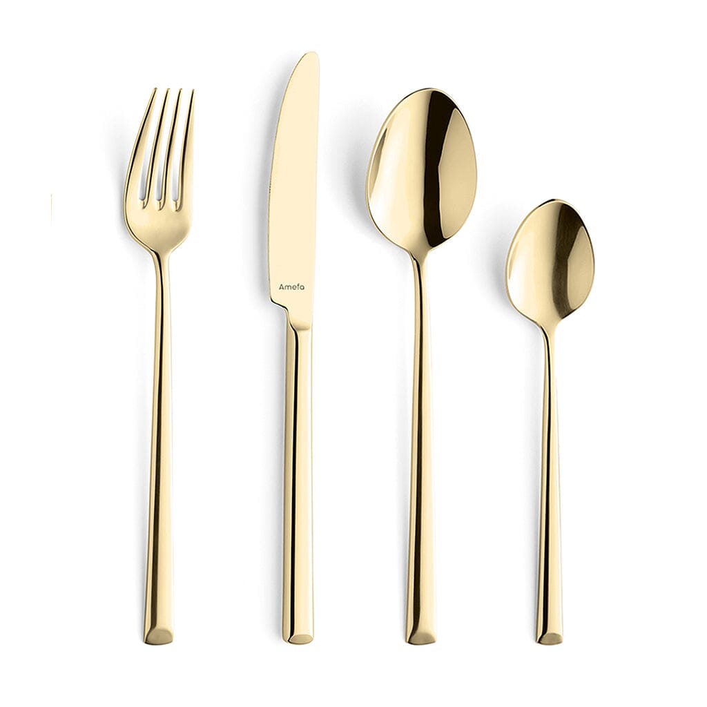 Gold cutlery