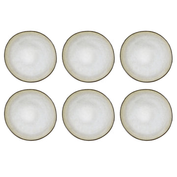 Medard de Noblat - Shadow Nacre - Dessert plate 20.5 cm (set of 6)