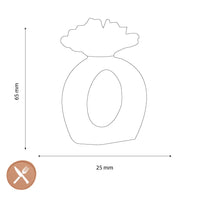 BYON - Servetring Water Lily - Geel Servetringen BYON 