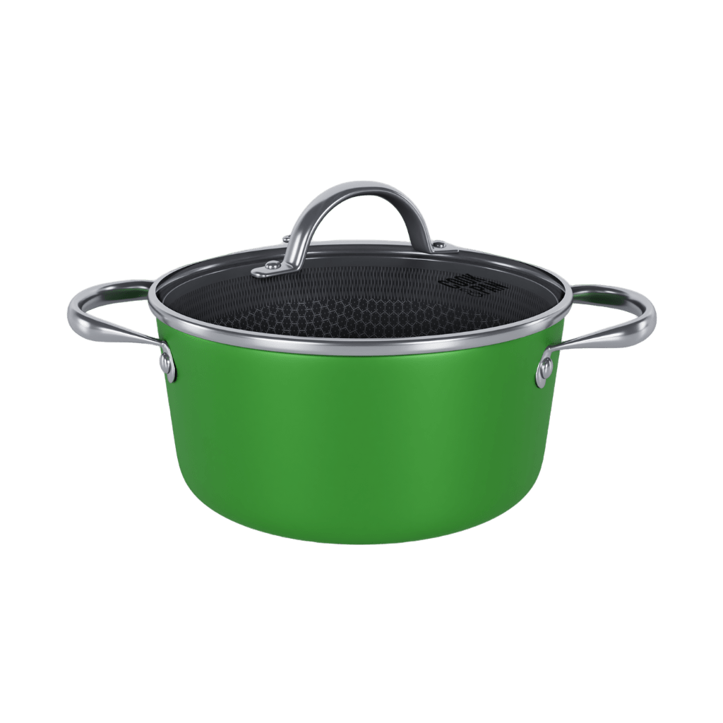 Cook & Pan - Honey Go Green Kookpot 24 cm met glazen deksel Cook & Pan 