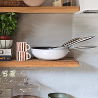 Cook & Pan - Honey Go Ivory Wokpan 30 cm Cook & Pan 