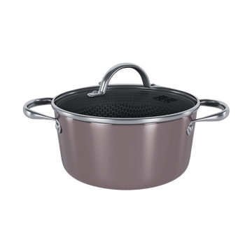 Cook & Pan - Honey Taupe of Mind Kookpot 24 cm met glazen deksel Cook & Pan 