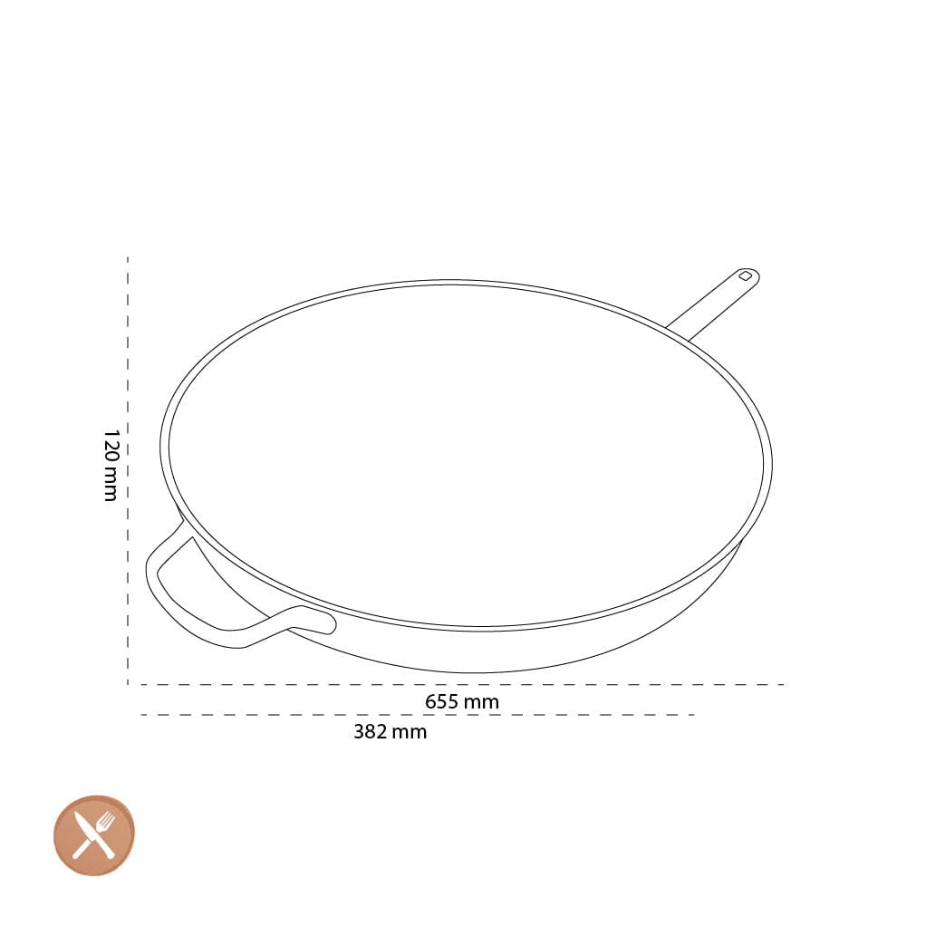 Demeyere - Apollo 7 Wok 36 cm Wokpan Demeyere 