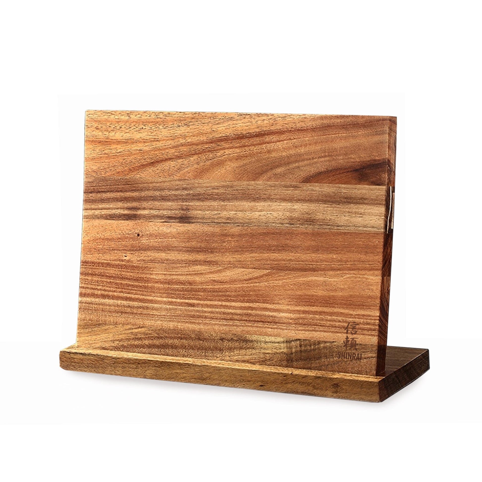 Epoxy Onyx Damascus Print 3-Delige Messenset - Combideal XXL Messenset met blok en slijpsteen Shinrai Knives 