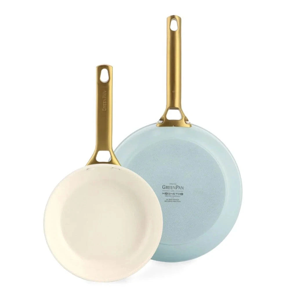 GreenPan - Padova Blush/Light Blue 4-delige Koekenpannenset 20/28 cm Pannenset GreenPan 