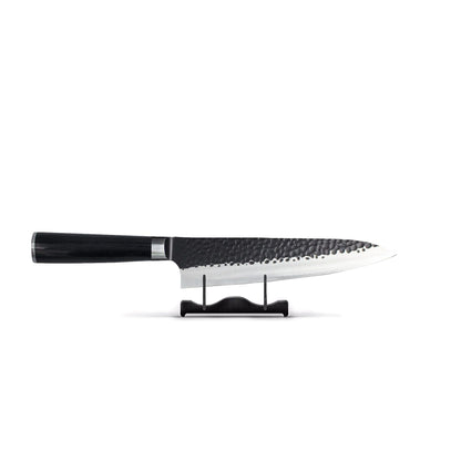Hammered RVS Black - Koksmes 20 cm Koksmes Shinrai Knives 