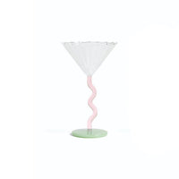 &Klevering - Coupe curve set van 2 Cocktail glazen &Klevering 