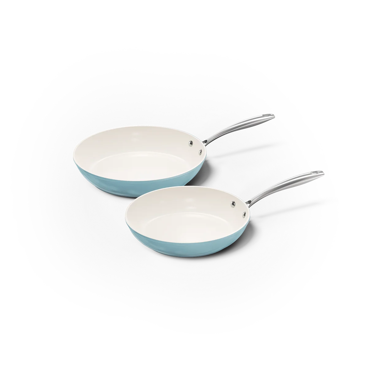 Cook & Pan - Ensemble de poêles à frire Go Blue 2 pièces